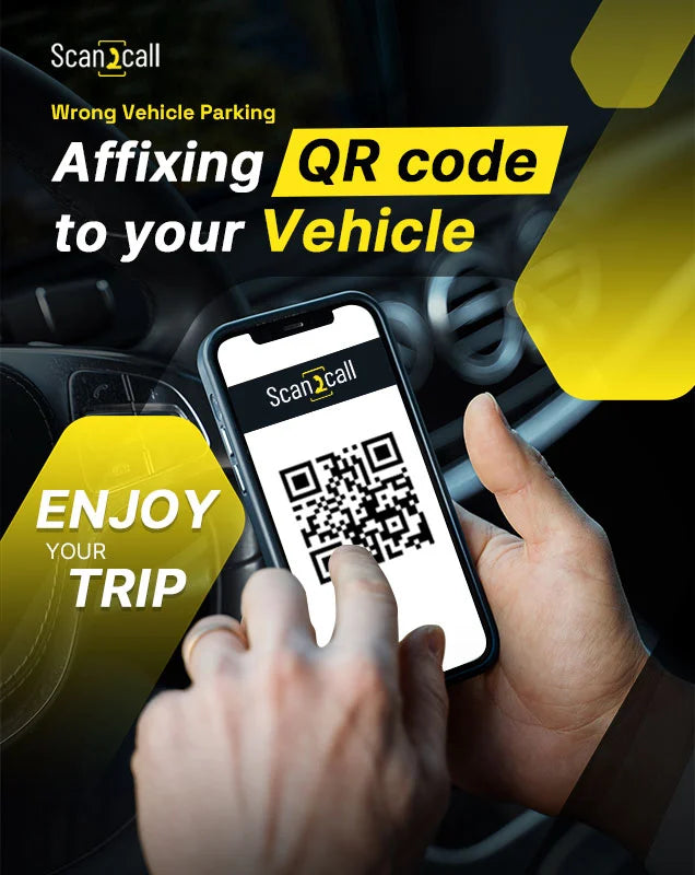 Scan2Call – 4 Wheeler QR Tag