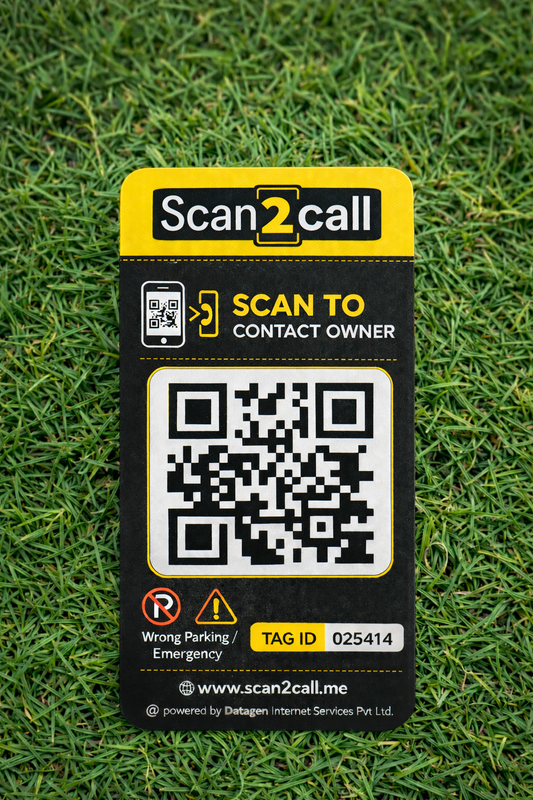Scan2Call – 2 Wheeler QR Tag