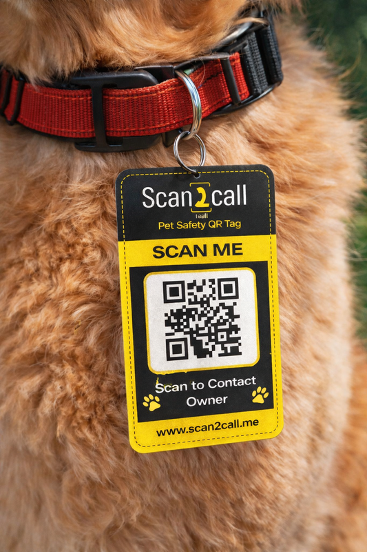 Hanging Tag for Pets-Scan2call