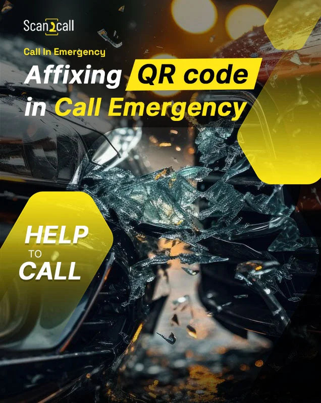 Scan2Call – 4 Wheeler QR Tag